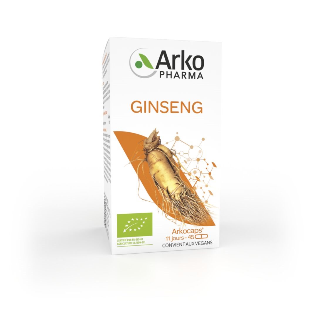 Arkocaps ginseng caps bte 45 pce