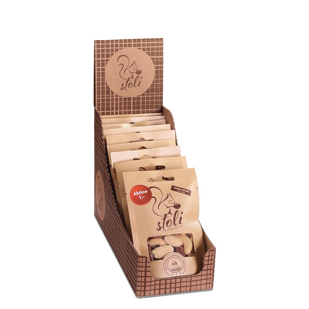 stoli mélange de noix action non salé 10 sach 30 g