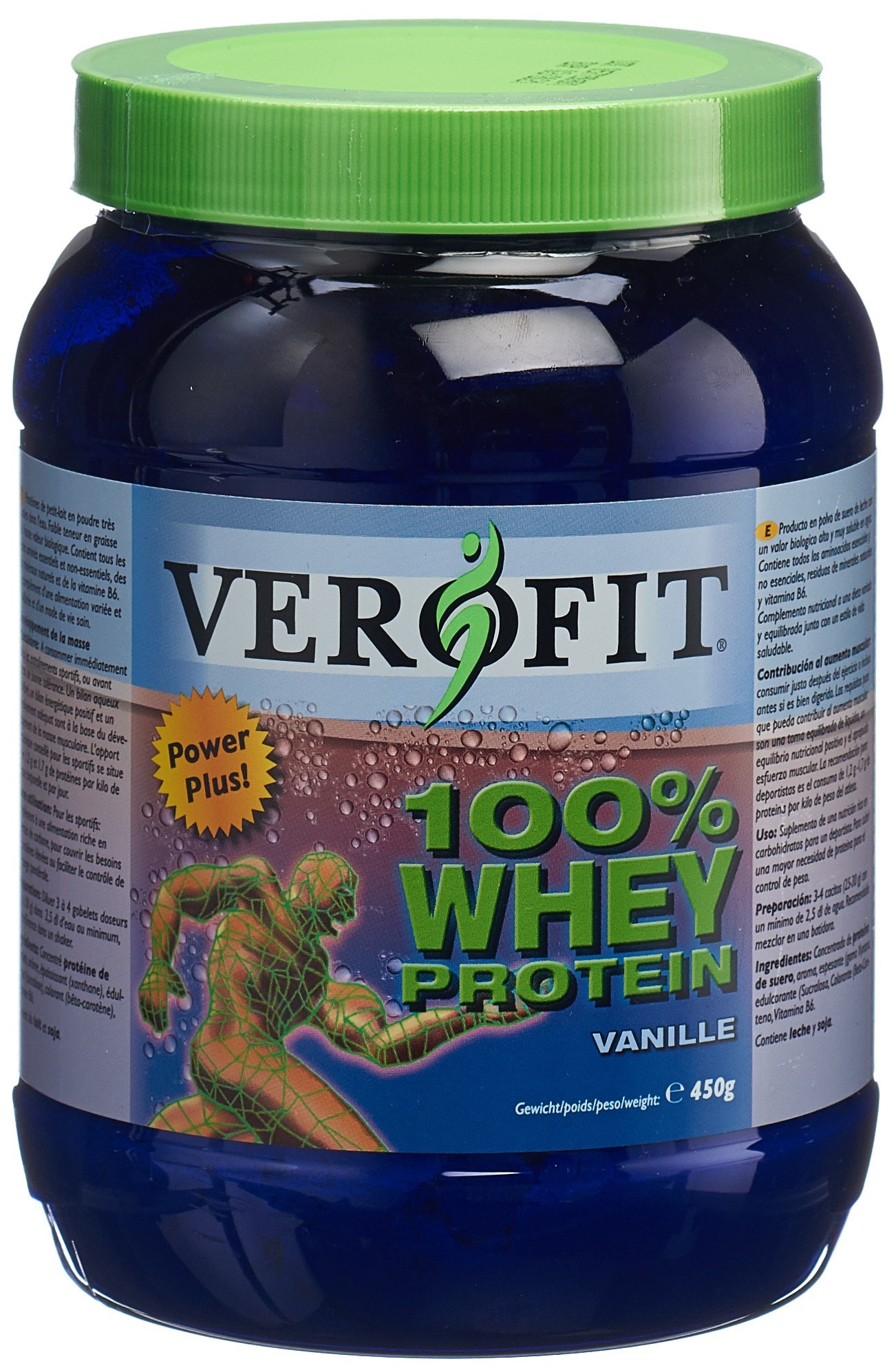 ROFIT 100% WHEY PROTEIN fettarmes Molkenprotein-Konzentrat Plv Vanille Ds 450 g