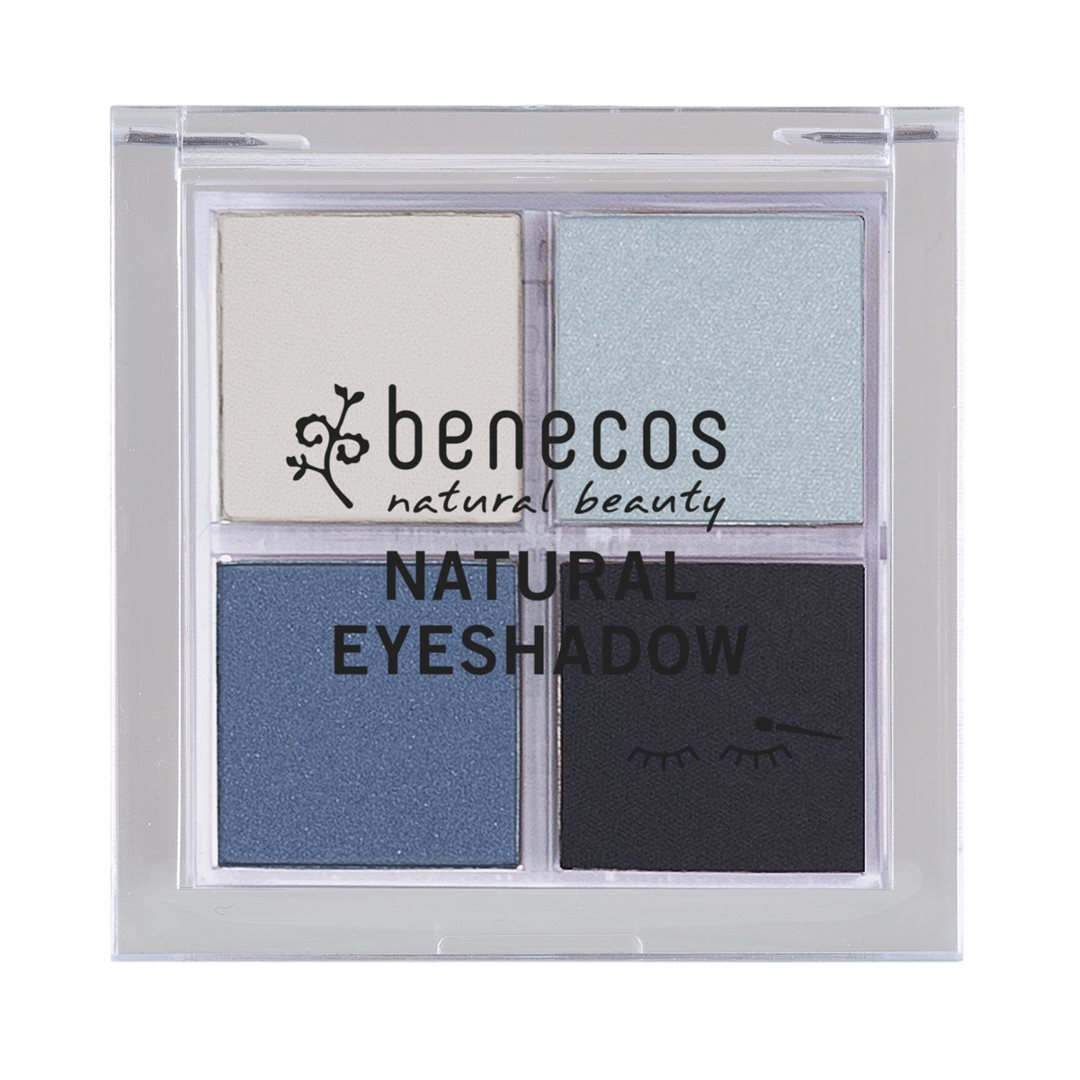 BENECOS Quattro Eyeshadow true blue 5 g x 6 Stk