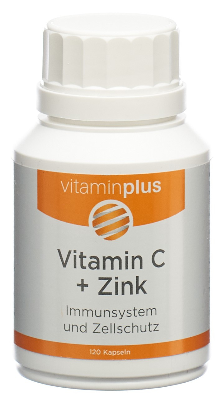 vitaminplus Vitamin C & Zink Kaps Ds 120 Stk