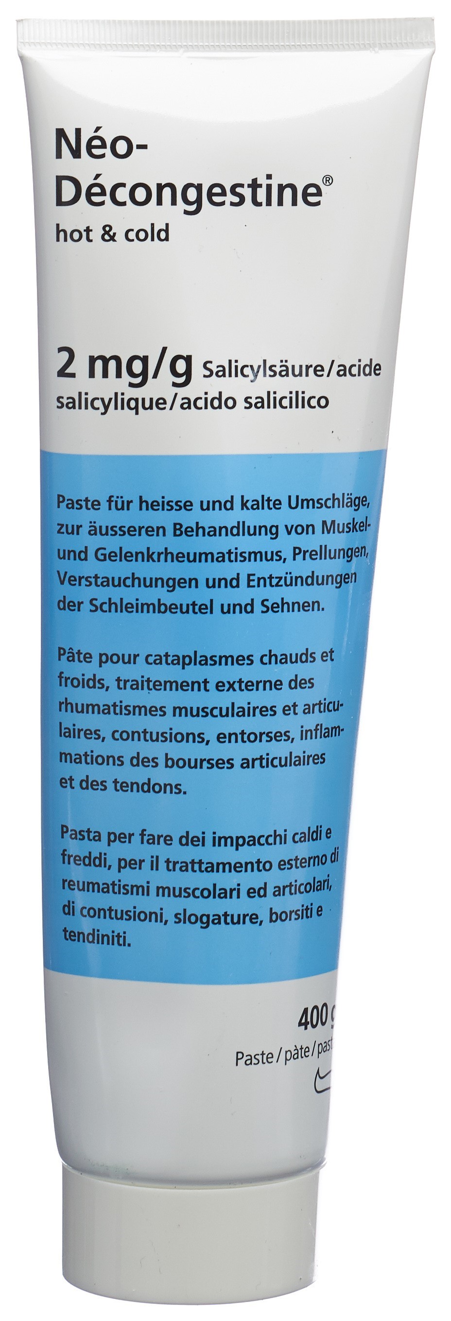 Néo-Décongestine hot & cold pâte tb 400 g