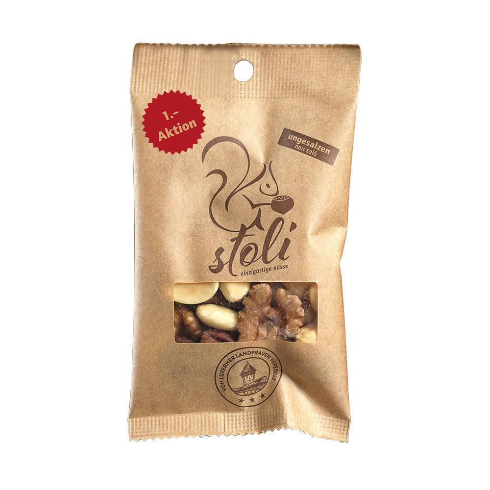 stoli mélange de noix action non salé sach 30 g