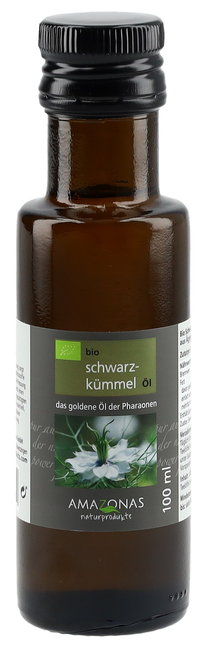 AMAZONAS schwarzkümmelöl 100 % rein kaltgepresst Ägypten Fl 100 ml