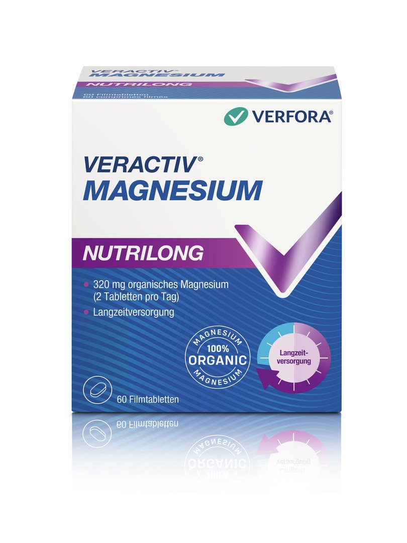 Veractiv Magnesium Nutrilong Tabl 60 Stk