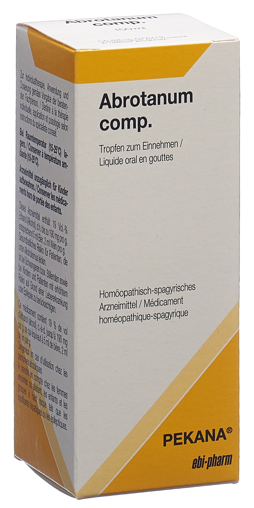 Pekana Abrotanum compositum Tropfen zum Einnehmen Fl 150 ml