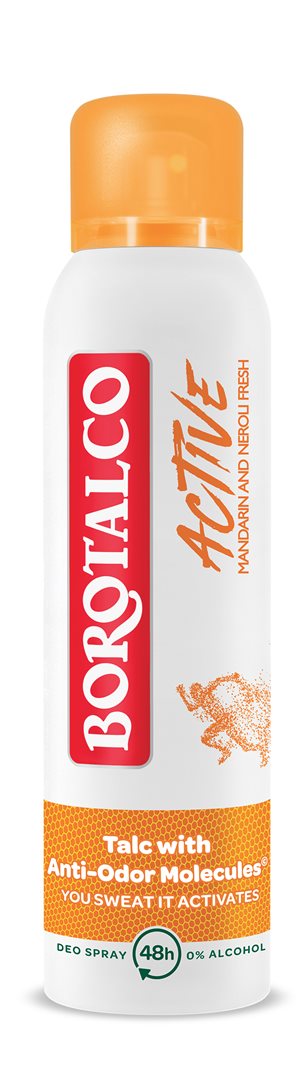 Borotalco Deo Active Spray Mandarine und Neroli 150 ml