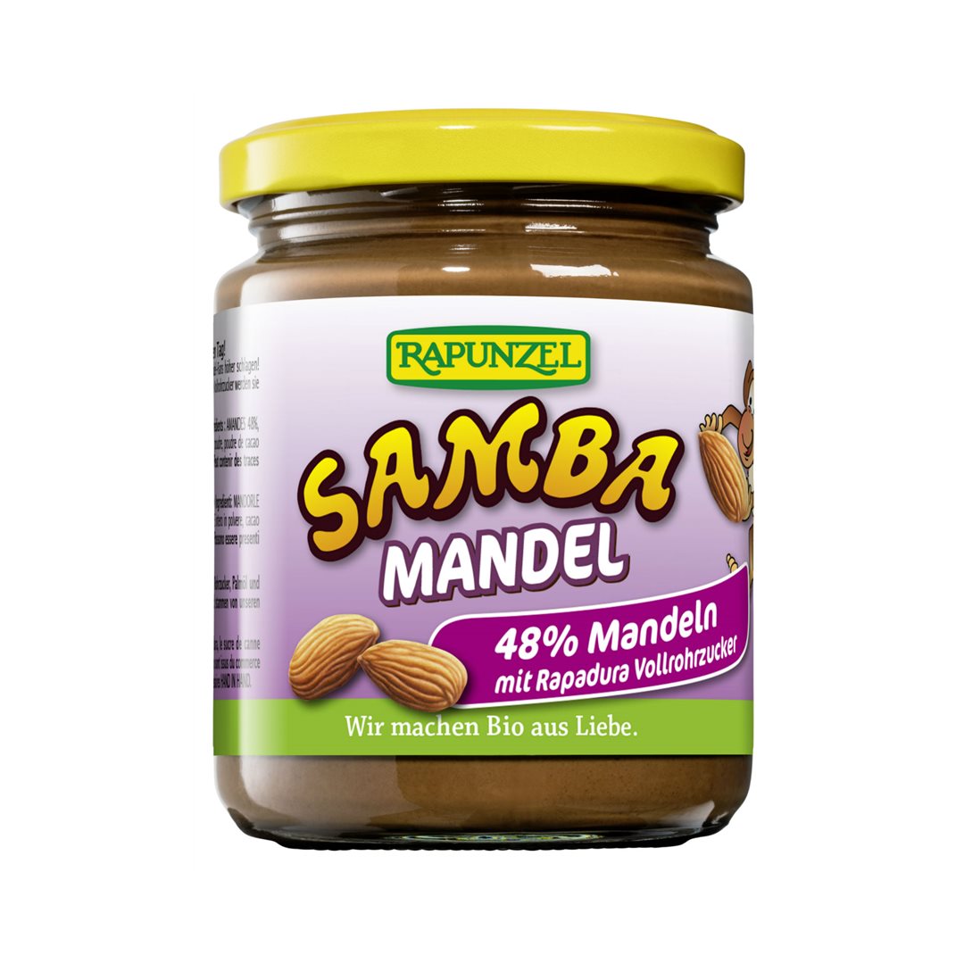 Rapunzel Samba Mandel Glas 250 g