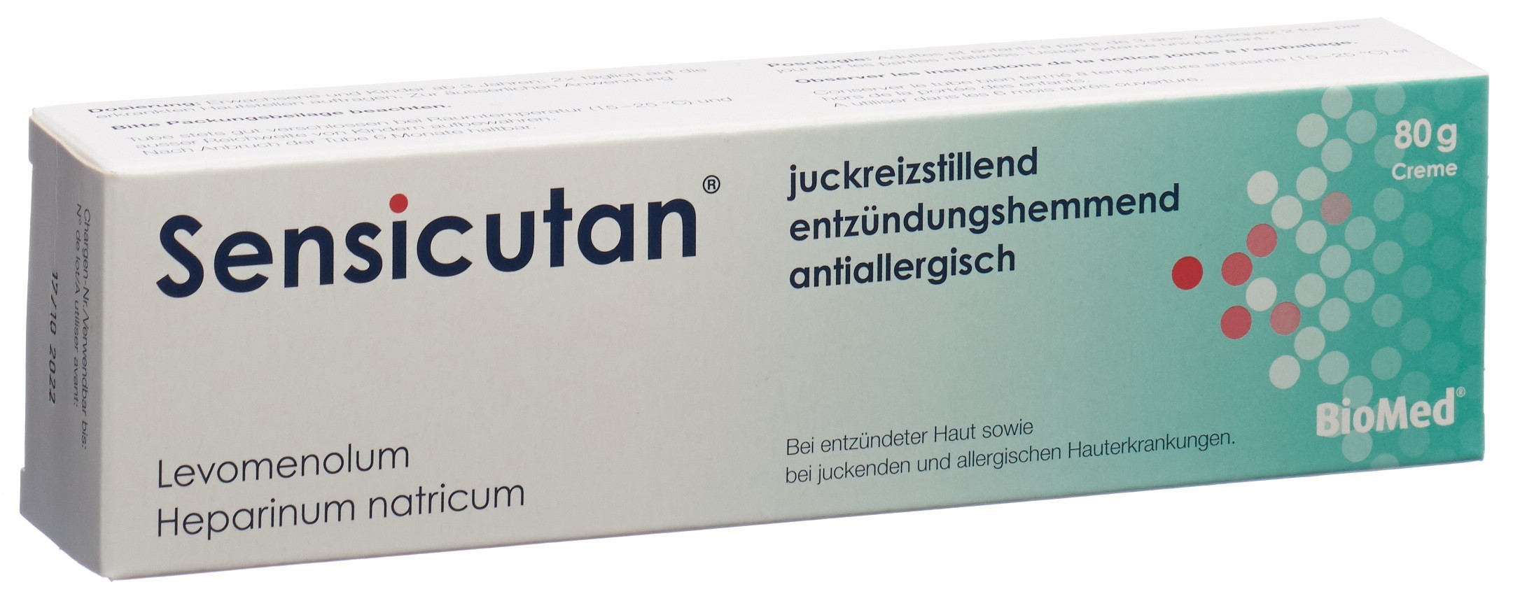 Sensicutan Creme Tb 80 g