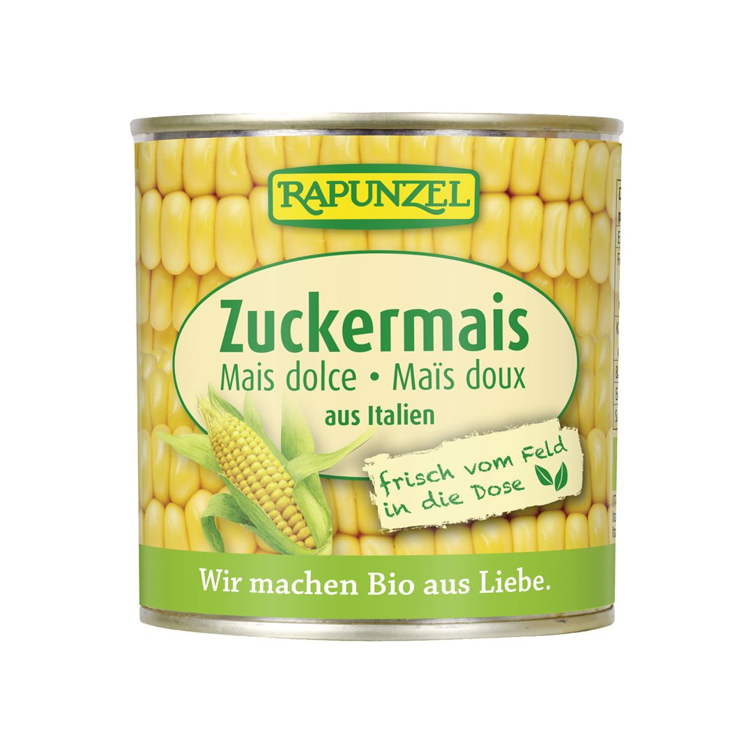 RAPUNZEL Zuckermais Ds 160 g x 6 Stk