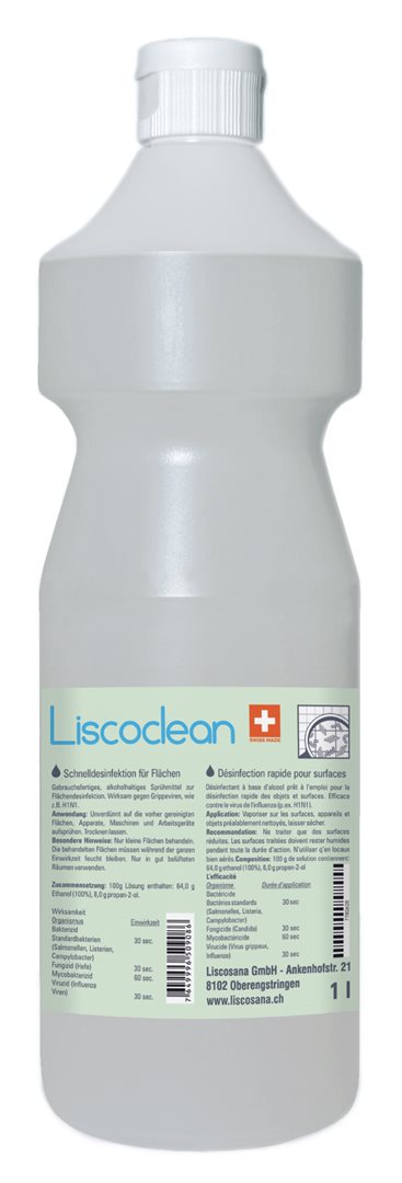 Liscoclean désinfectant surface fl 1 lt