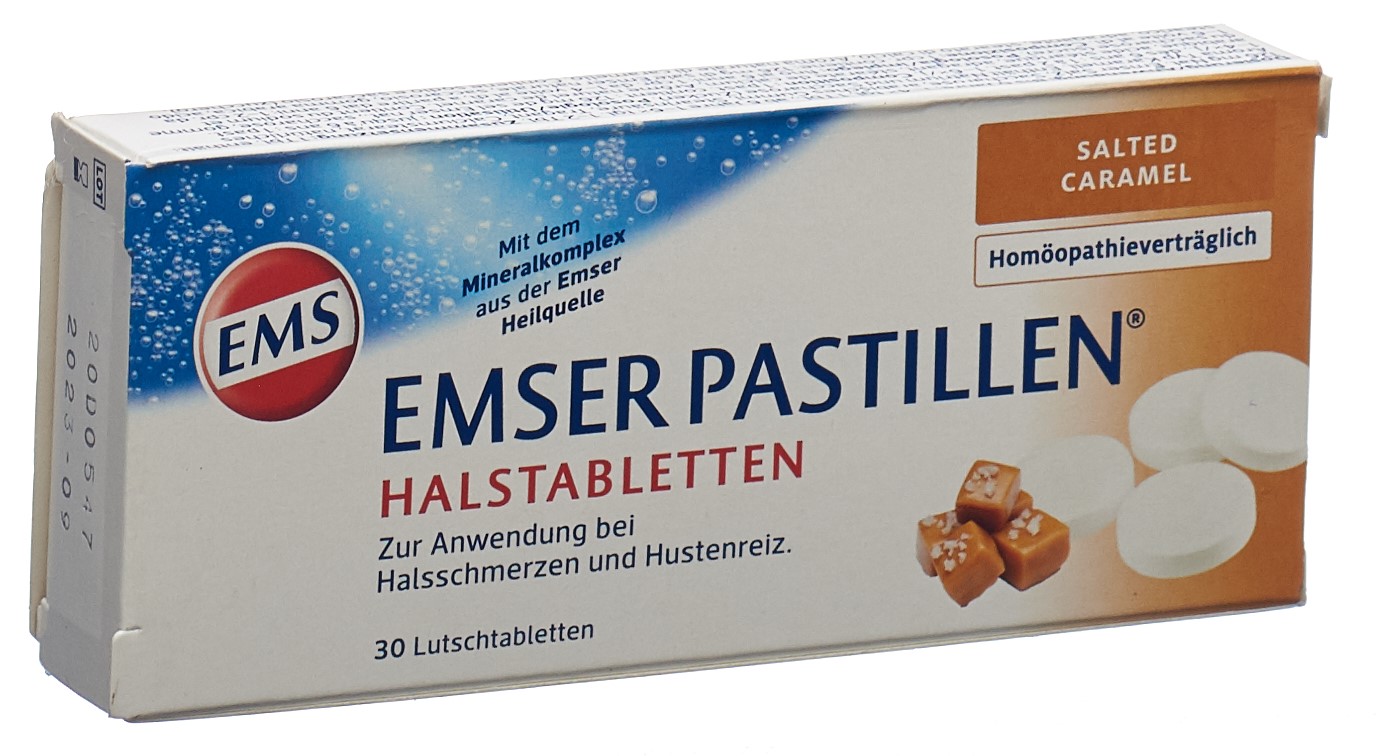 Emser pastilles caramel salé 30 pce
