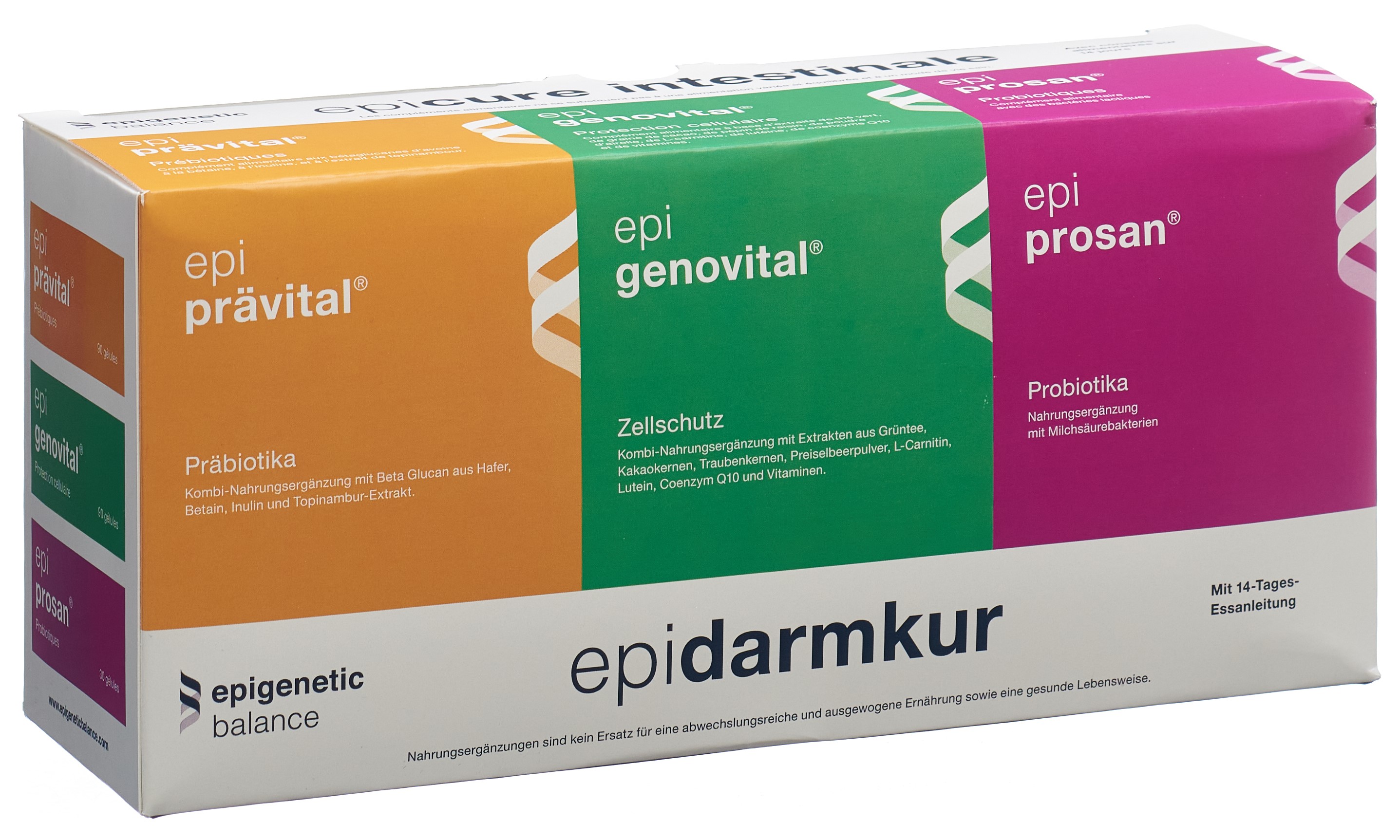 EPIDARMKUR Kaps mit 14-Tages Essanleitung