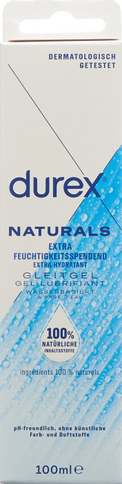 Durex Naturals Gleitgel Extra feuchtigkeitsspendend Tb 100 ml Durex Naturals Gleitgel Extra feuchtigkeitsspendend Tb 100 ml