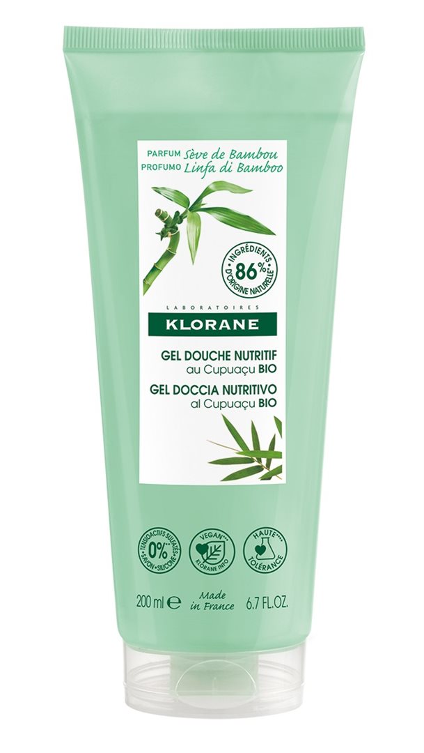 Klorane Duschgel Bambussaft 200 ml