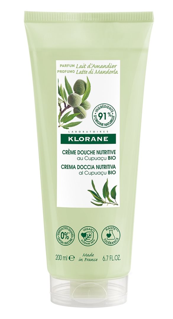 Klorane Duschcreme Mandelmilch 200 ml