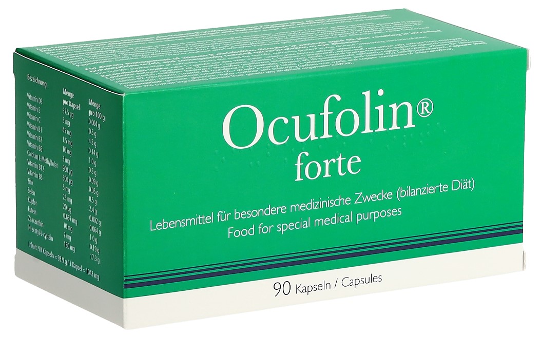 OCUFOLIN forte Kaps 90 Stk