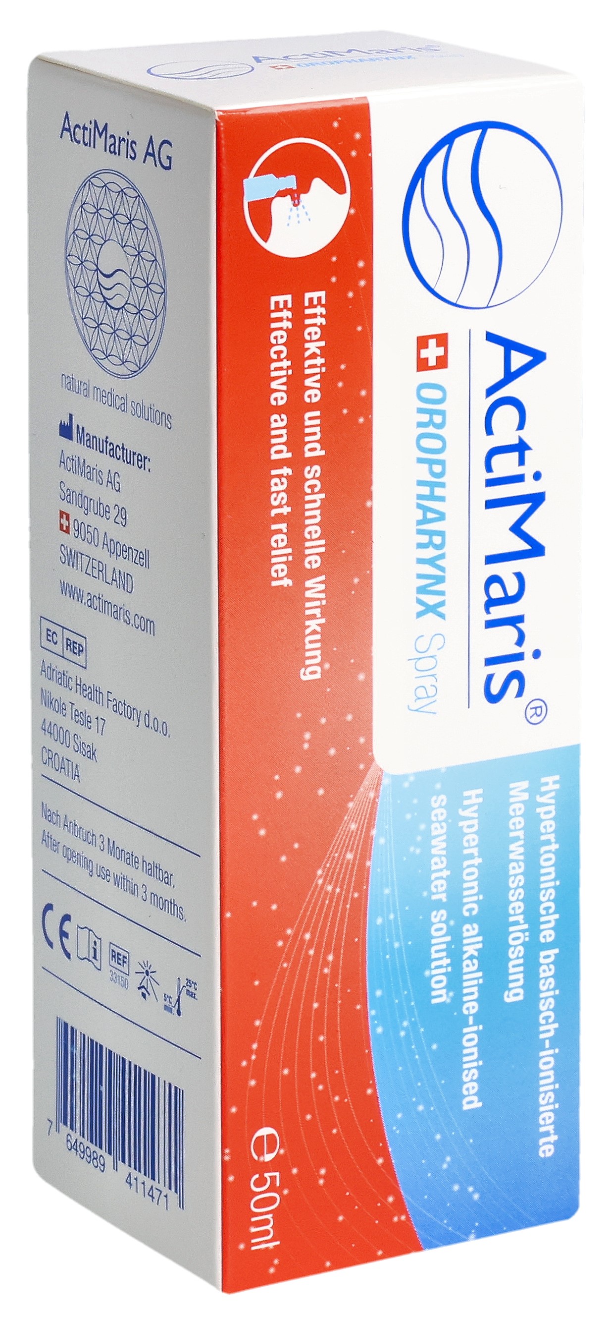ActiMaris Oropharynx spray 50 ml