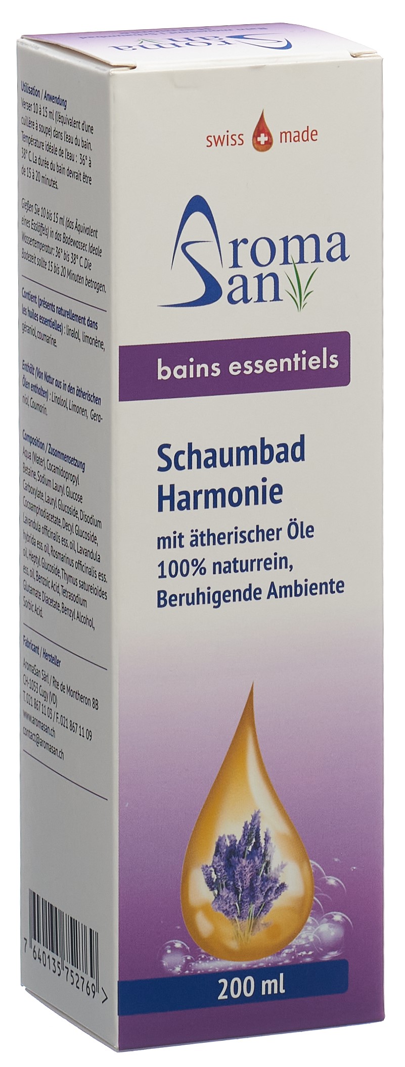 AROMASAN Harmonie Schaumbad 200 ml