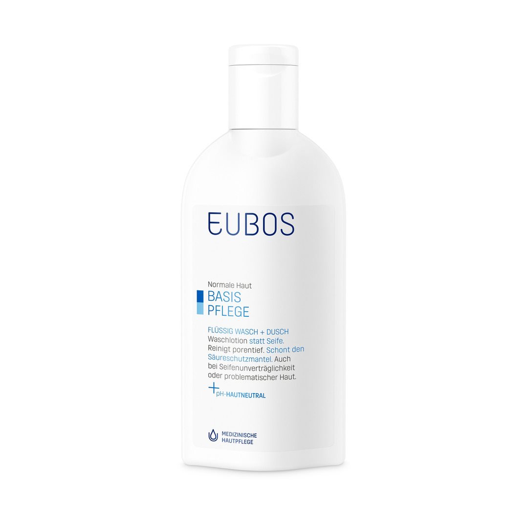 Eubos savon liquide non parfumé bleu fl 200 ml