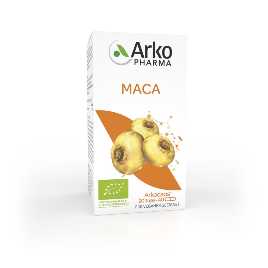Arkocaps maca caps bio bte 40 pce