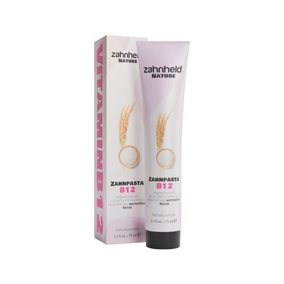 Zahnheld dentifrice avec vitamine B12 sans fluorure tb 75 ml