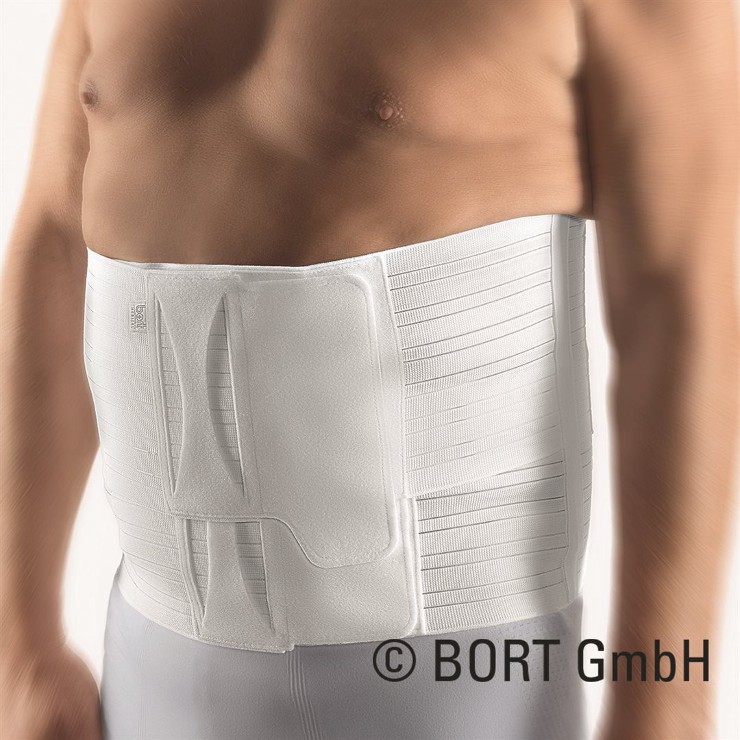 Bort PostOban taille spéciale soutien thoracique abdominal Gr0 H21cm blanc