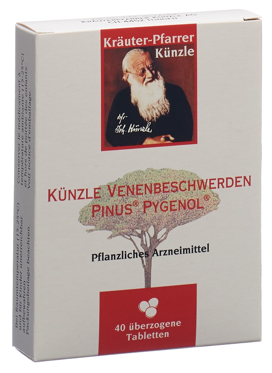 Pinus Pygenol Künzle troubles veineux cpr pell 40 pce