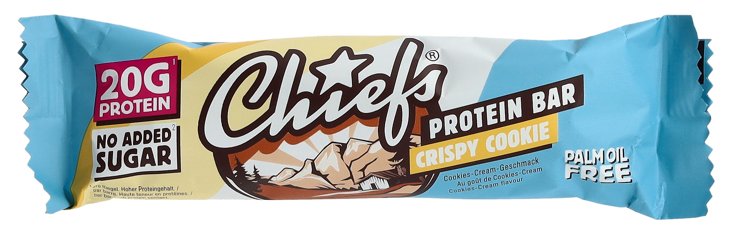 CHIEFS Protein Bar Crispy Cookie 12 x 55 g