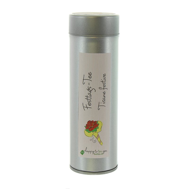 HERBORISTERIA Festtags-Tee in Dose Round 75 g x 4 Stk
