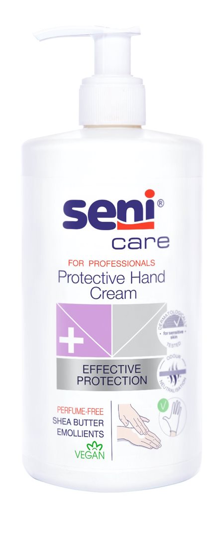 Seni Care crème mains pour professionnels des soins fl 500 ml