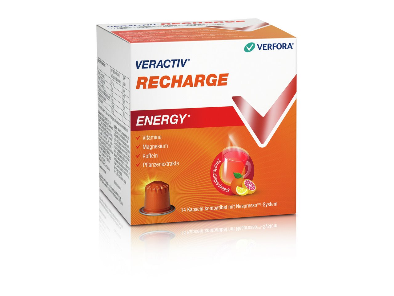 Veractiv Recharge nespresso Kapseln Alu 14 Stk