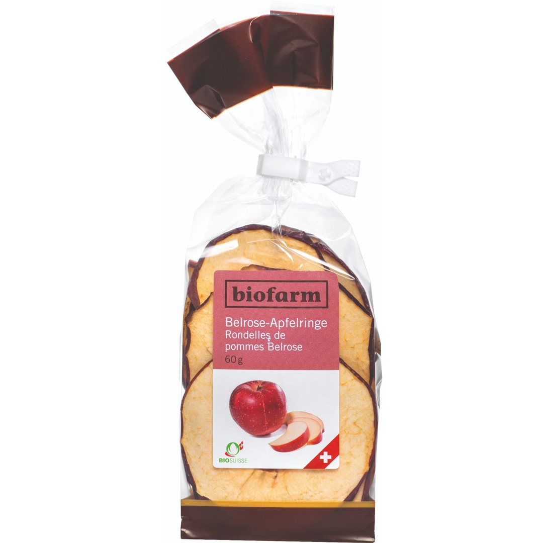 BIOFARM Belrose Apfelringe Btl 60 g