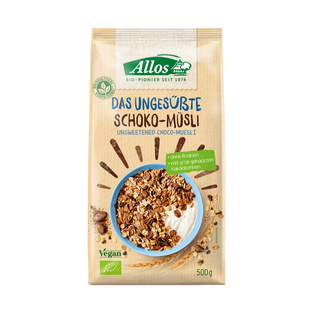 Allos Das Ungesüsste Schoko-Müsli Btl 500 g