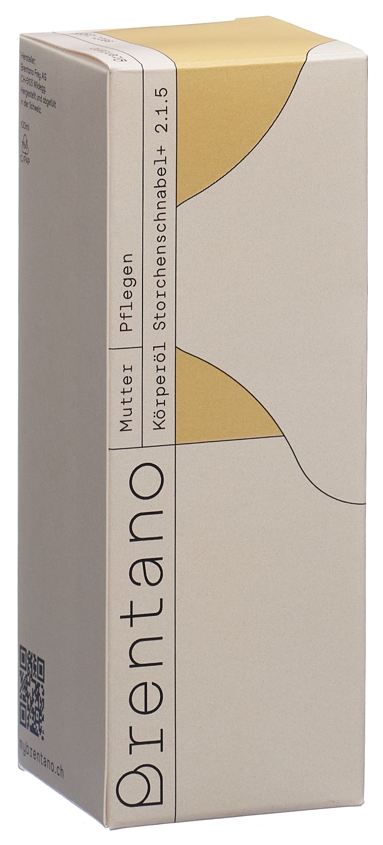 BRENTANO Körperöl Storchenschnabel+ Pip Fl 100 ml