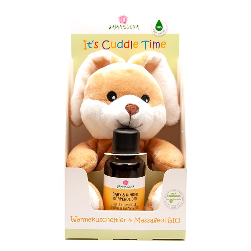 Damascena Geschenkset Its Cuddle Time Wärmetierli Hase