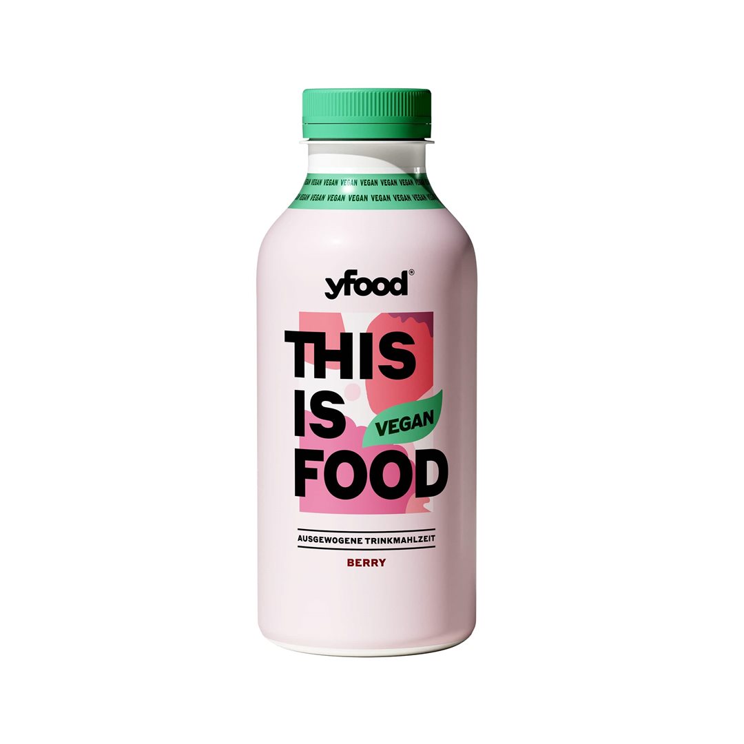 YFood Trinkmahlzeit vegan Berry Fl 500 ml