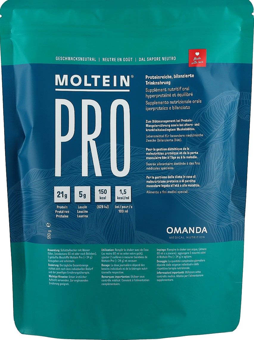 Moltein PRO 1.5 goût neutre sach 525 g