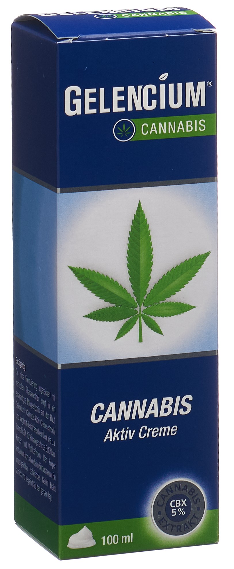 GELENCIUM Cannabis Aktiv Creme Disp 100 ml
