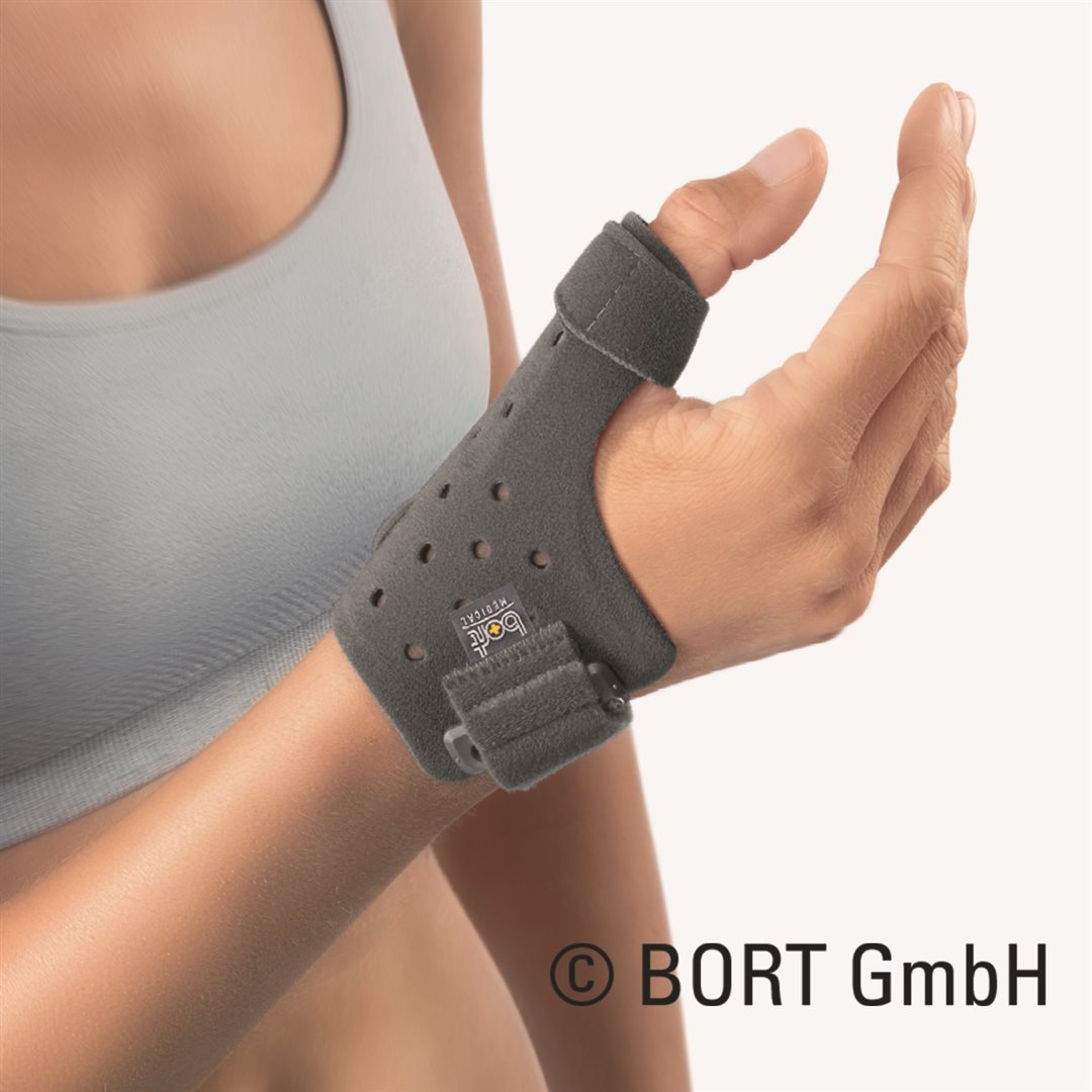 Bort SellaFix N fixation métacarpe pouce M droite gris