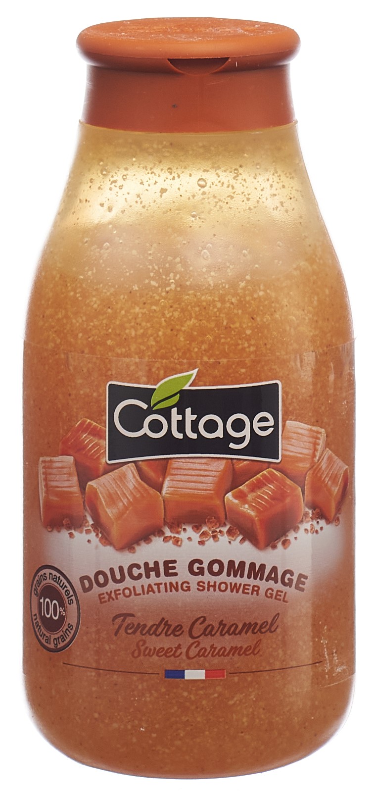 COTTAGE Duschpeeling Karamel Fl 270 ml