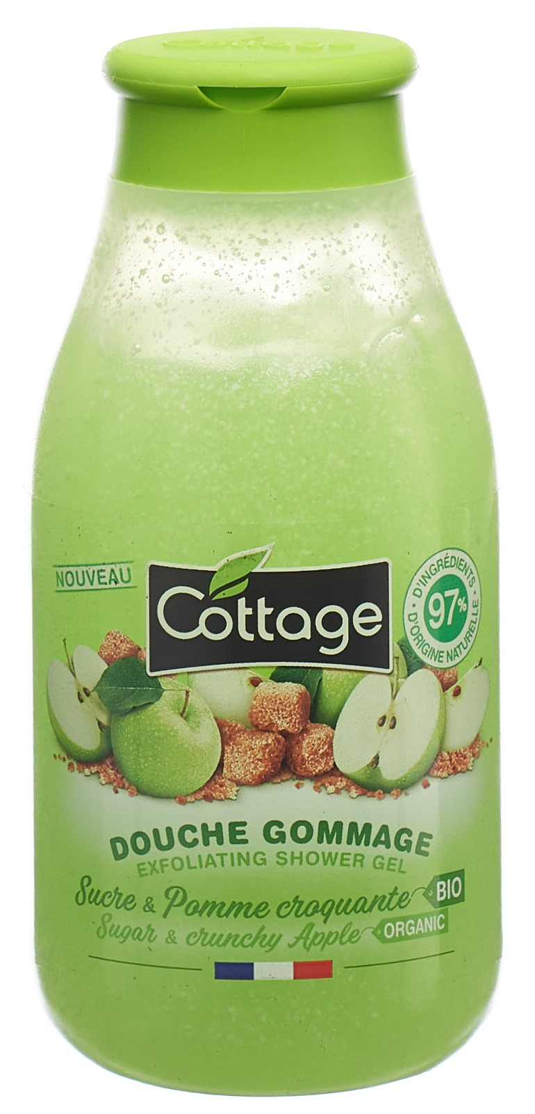 COTTAGE Duschpeeling Apfel Fl 270 ml