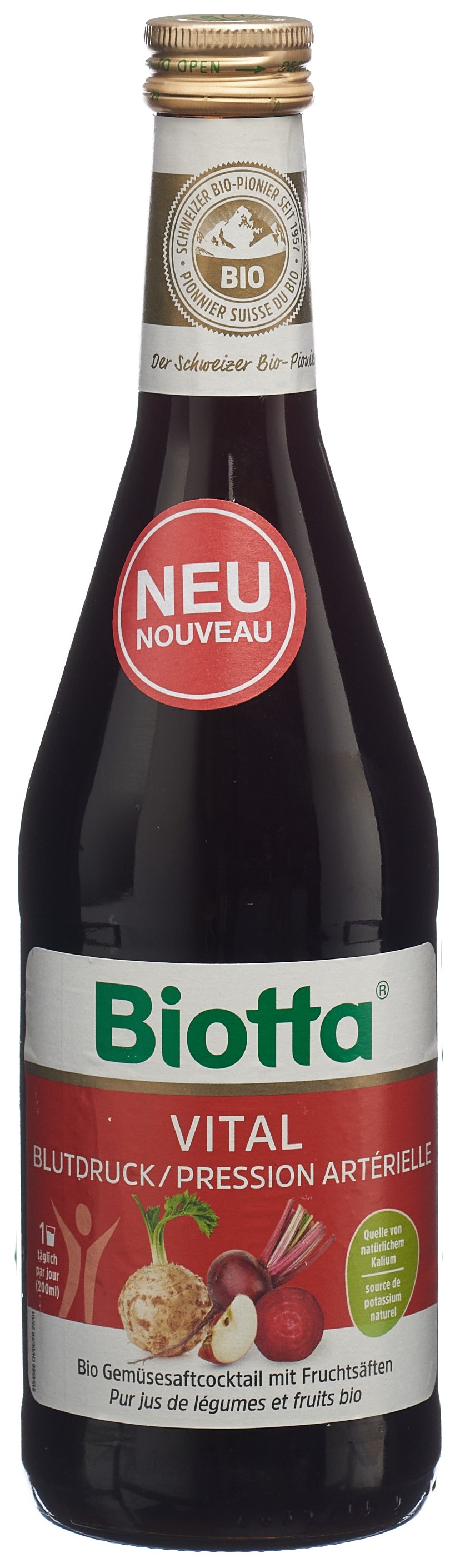 BIOTTA Vital Blutdruck Bio Fl 5 dl