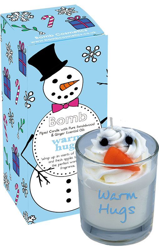 BOMBCOSMETICS Kerze im Glas Warm Hugs x 3 Stk