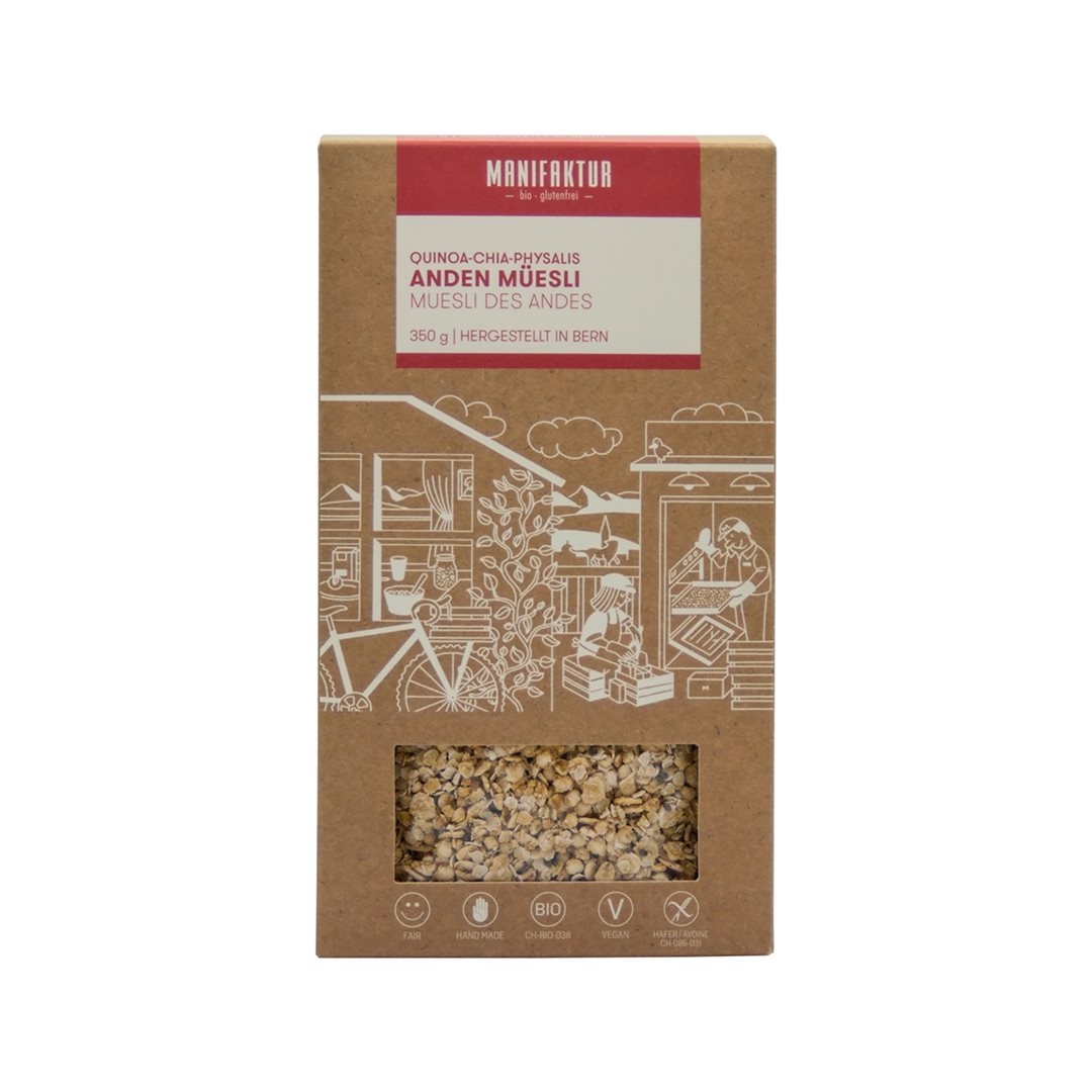 Manifaktur Müesli Quinoa Anden Bio Btl 350 g