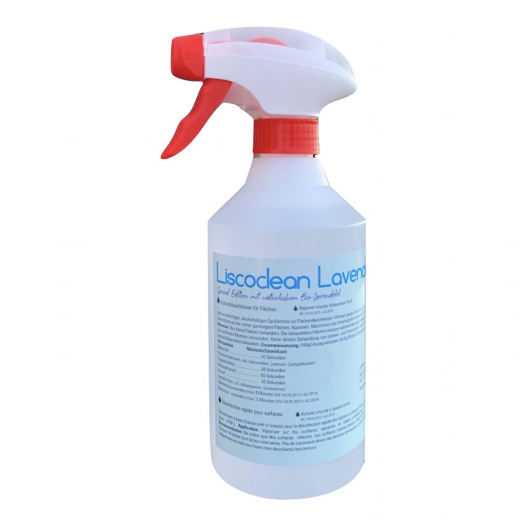 Liscoclean désinfectant surface Lavendel vapo 500 ml