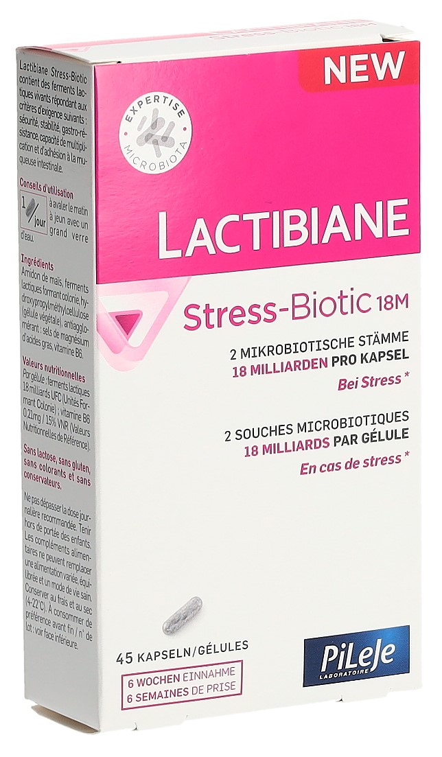 LACTIBIANE Stress-Biotic 18M Kaps 45 Stk