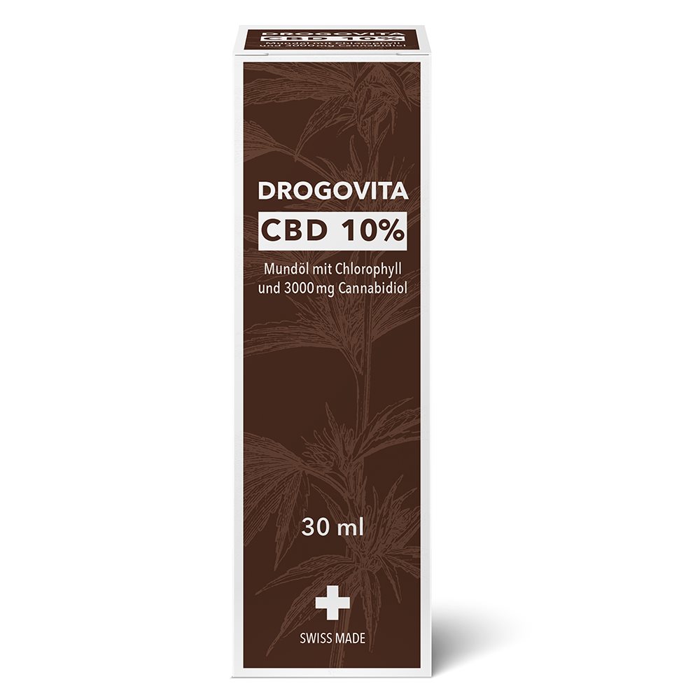 Drogovita Huile buccale CBD 10 % fl 30 ml
