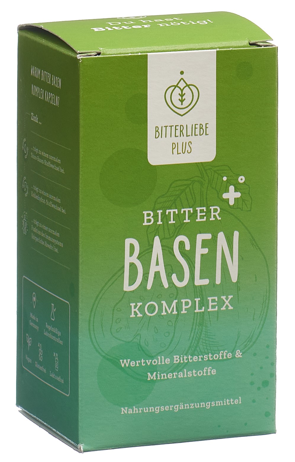 BITTERLIEBE plus bitter basen complexe caps bte 120 pce