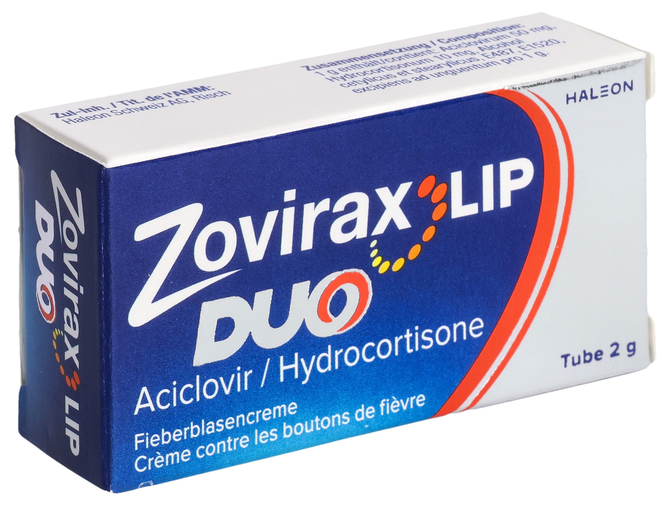 Zovirax Lip Duo Creme Tb 2 g